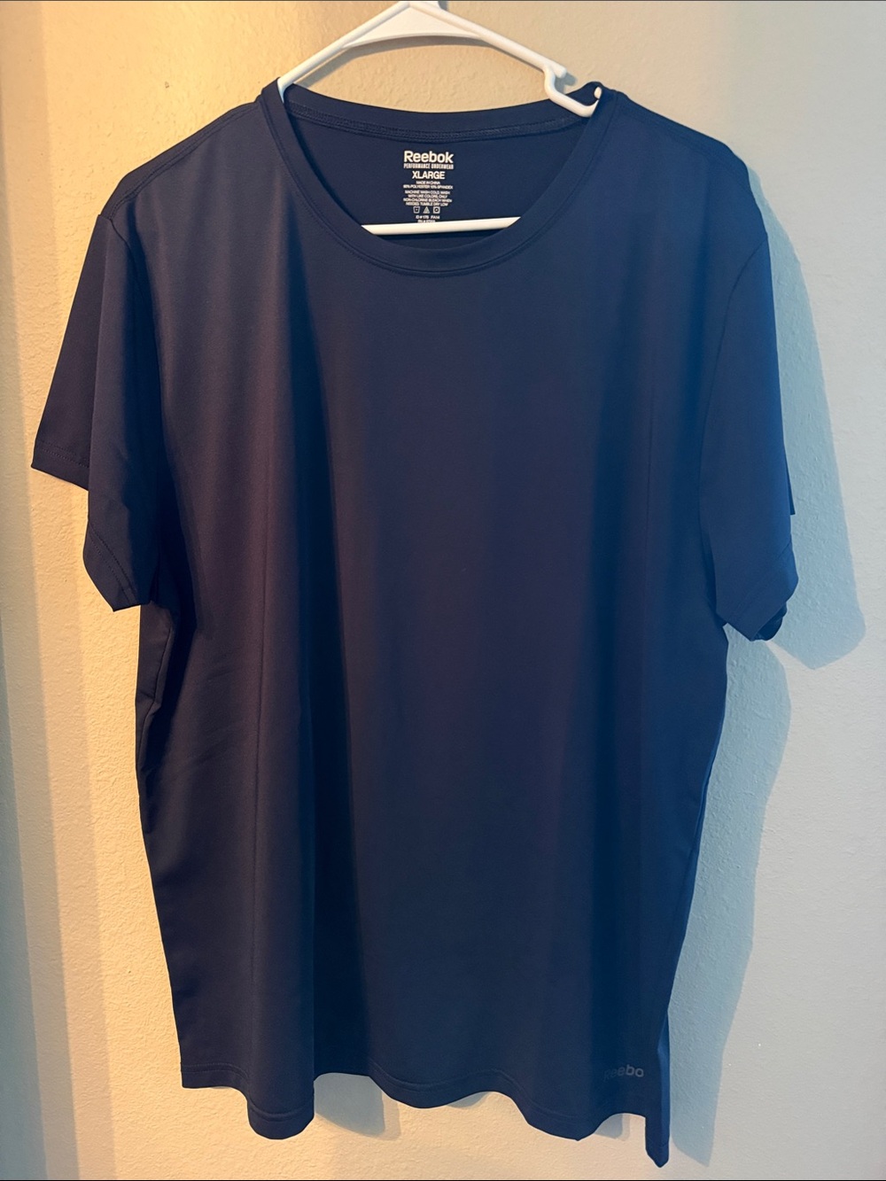 Reebok Men’s Navy Short Sleeve Performance Tee